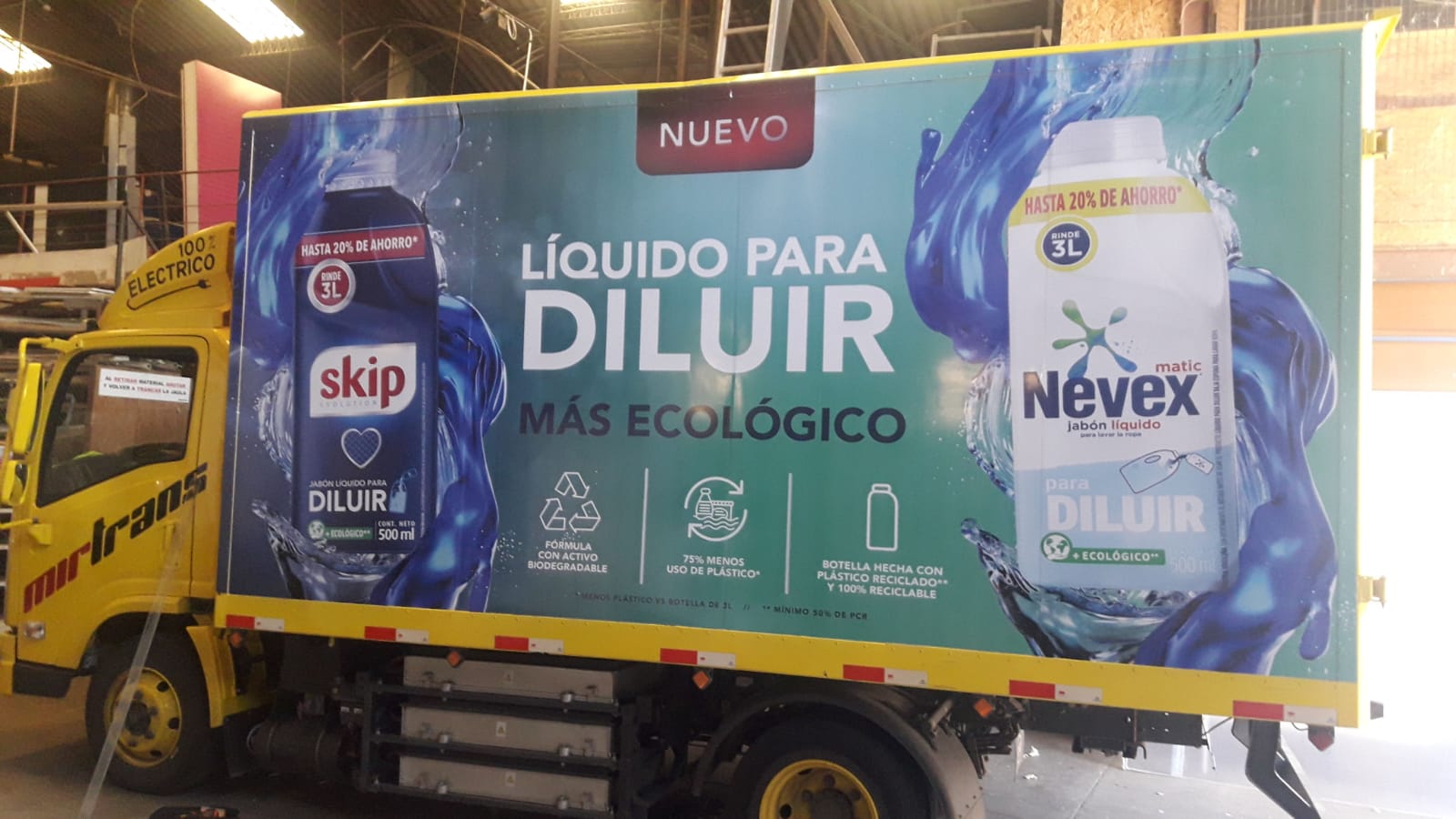 Unilever y Grupo Mirtrans incorporan vehículo eléctrico al sistema de distribución