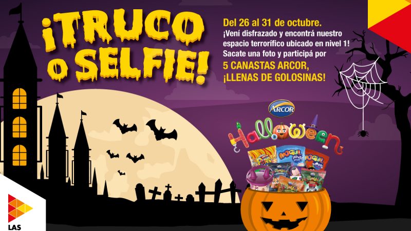 Las Piedras Shopping propone «Truco o Selfie» en este Halloween