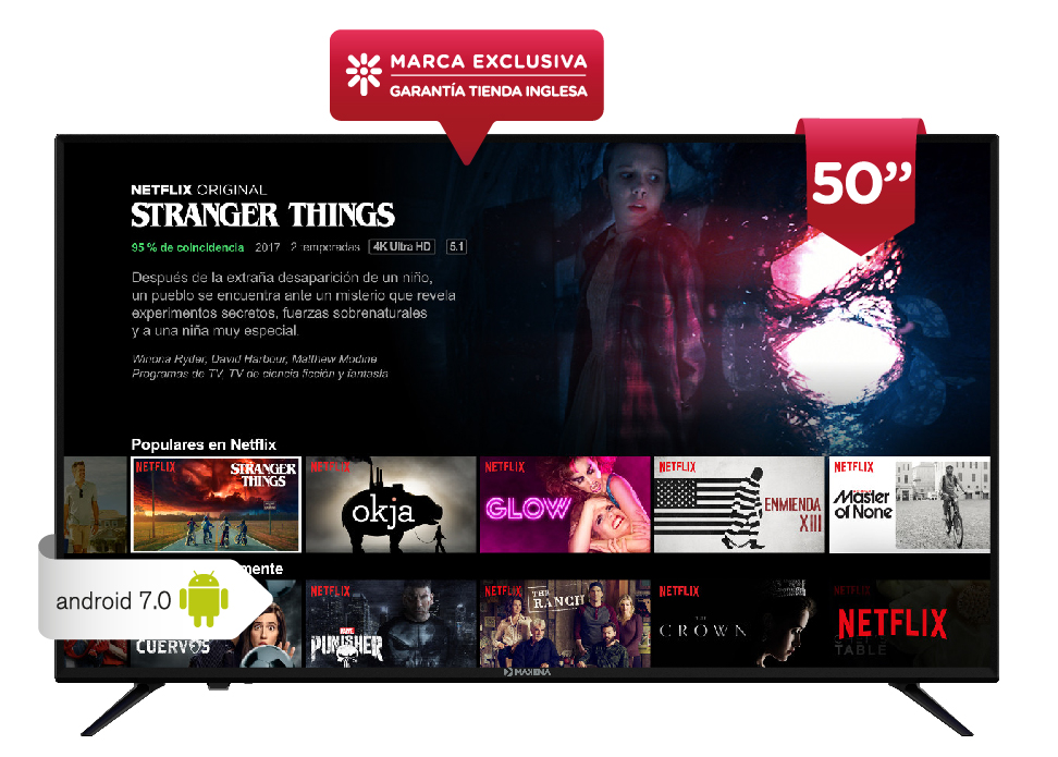 Los Smart TV MAKENA llegan a Tienda Inglesa con el mejor precio y calidad