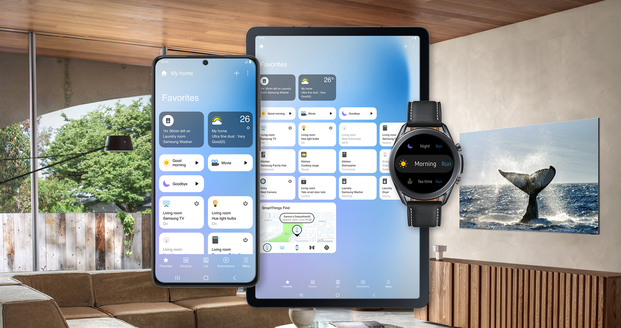Samsung SmartThings presenta nueva interfaz que ofrece una experiencia más dinámica de conexión en el hogar