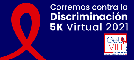 Grupo de Estudio Uruguayo de VIH invita a participar en carrera virtual contra la discriminación