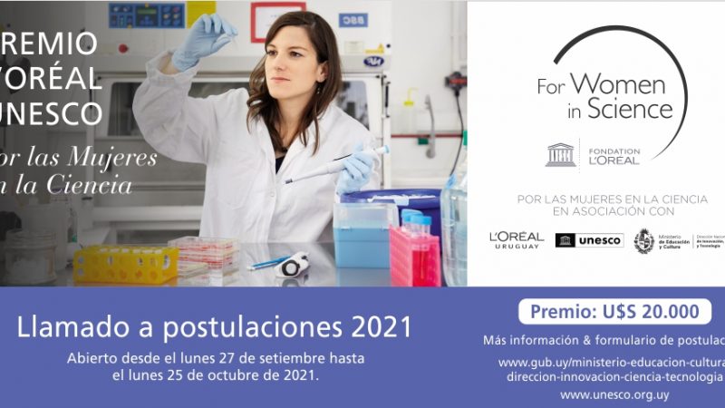 Premio L’Oréal – UNESCO Por las Mujeres en la Ciencia abre llamado