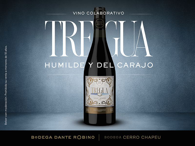 Bodega Dante Robino presenta Tregua, un vino mitad uruguayo y mitad argentino