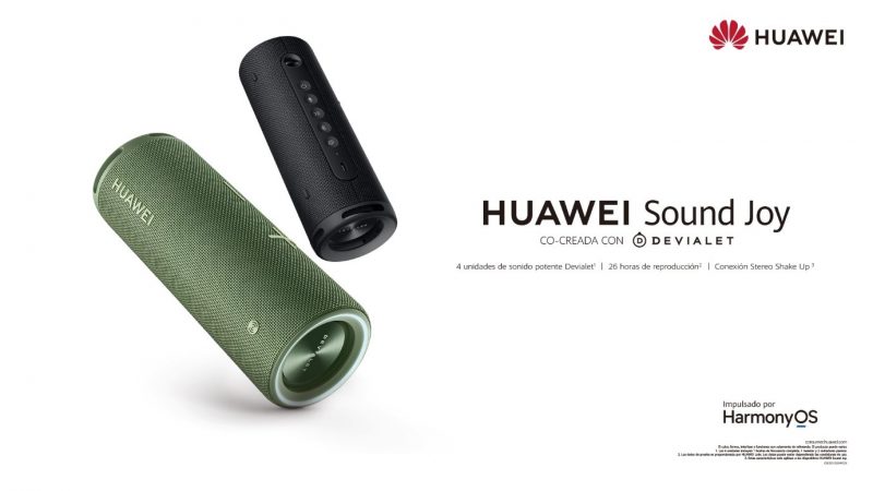 Recibe el año nuevo con tus seres queridos, la mejor actitud y toda tu música favorita con el poderoso sonido de una bocina inteligente de Huawei