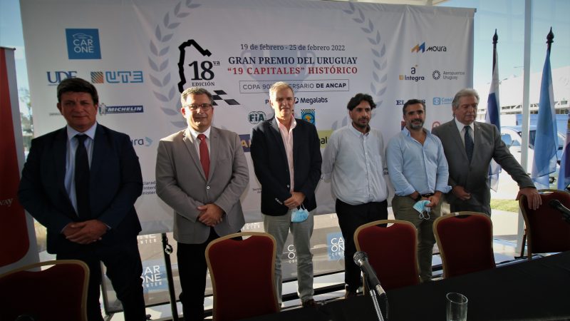 Car One será el punto de partida del Gran Premio del Uruguay 19 Capitales Histórico