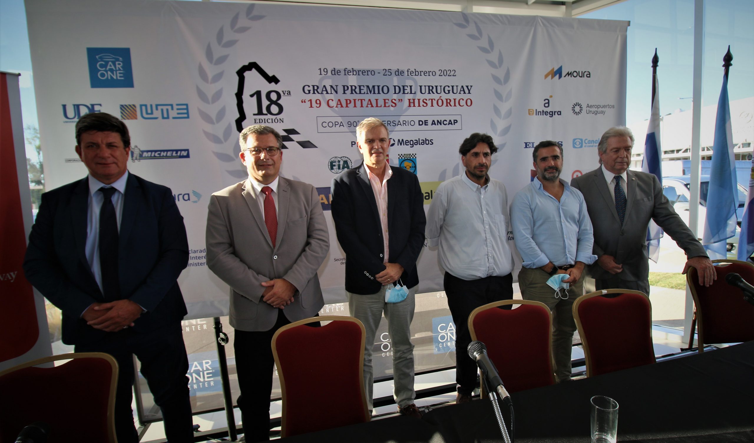 Car One será el punto de partida del Gran Premio del Uruguay 19 Capitales Histórico