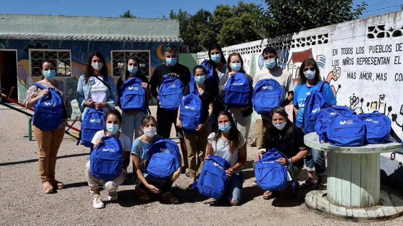 Fundación Telefónica Movistar entregó 400 Kits escolares a niños y niñas de escuelas públicas de San José