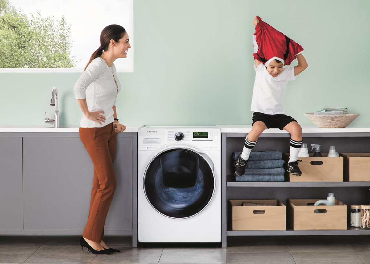4 razones para tener una lavadora de carga frontal Samsung
