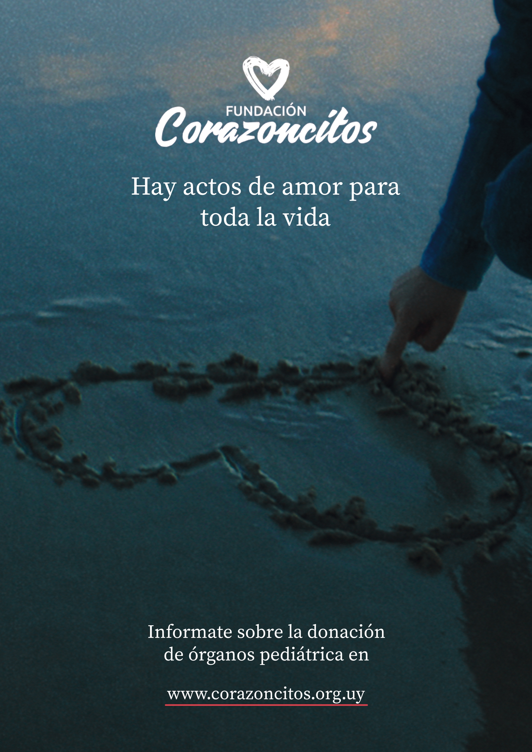 Fundación Corazoncitos lanza campaña de donación de órganos pediátrica «Hay actos de amor para toda la vida»