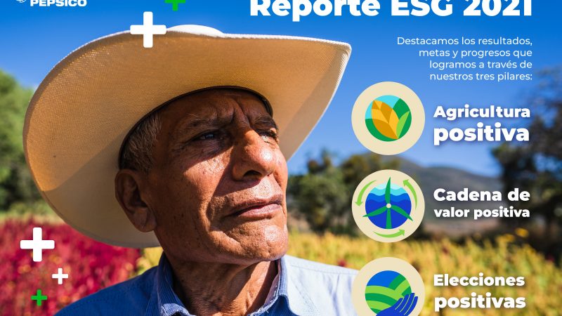 PEPSICO DA A CONOCER POR PRIMERA VEZ AVANCES EN EL CUMPLIMIENTO DE LAS METAS POSITIVE QUE LIDERAN LA INDUSTRIA