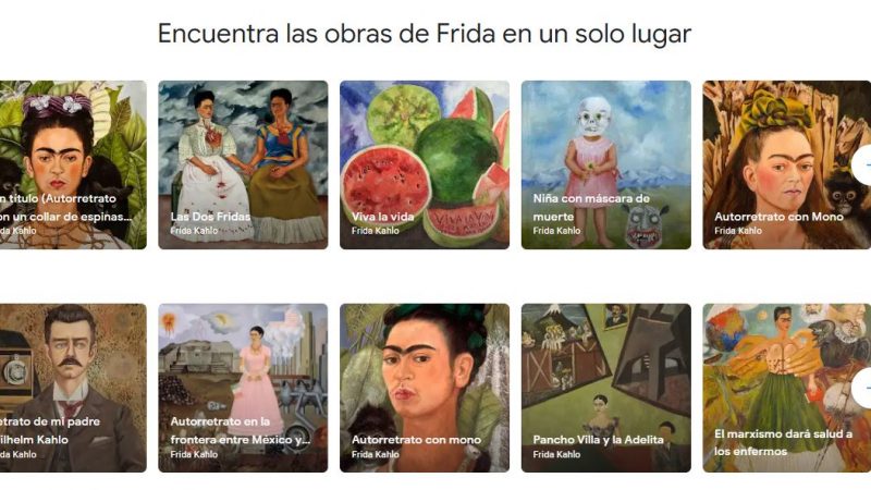 Google Arts & Culture celebra a Frida Kahlo, Gustav Klimt y Rembrandt en el mes de su nacimiento