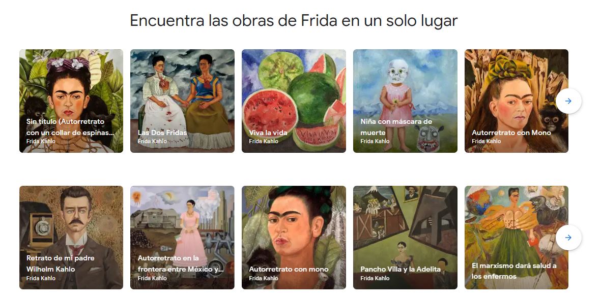Google Arts & Culture celebra a Frida Kahlo, Gustav Klimt y Rembrandt en el mes de su nacimiento