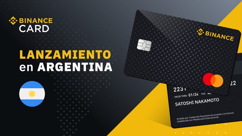 Binance y Mastercard lanzan una tarjeta prepaga en Argentina para unir las criptomonedas y las compras cotidianas