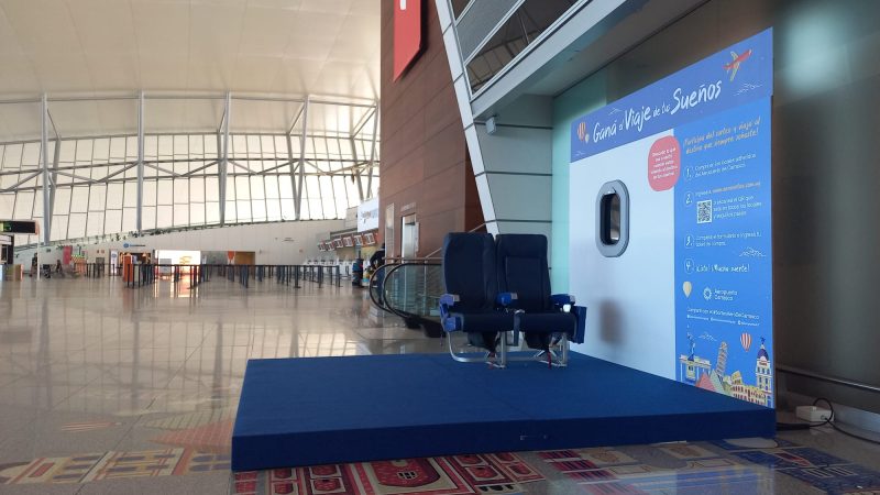 Aeropuerto de Carrasco invita a cumplir «El viaje de tus sueños»