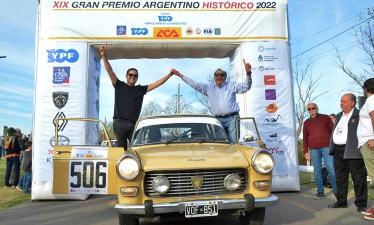 Culminó el XIX Gran Premio Argentino Histórico; los uruguayos mejor ubicados fueron Arroyo/Aicardi en la categoría “C”