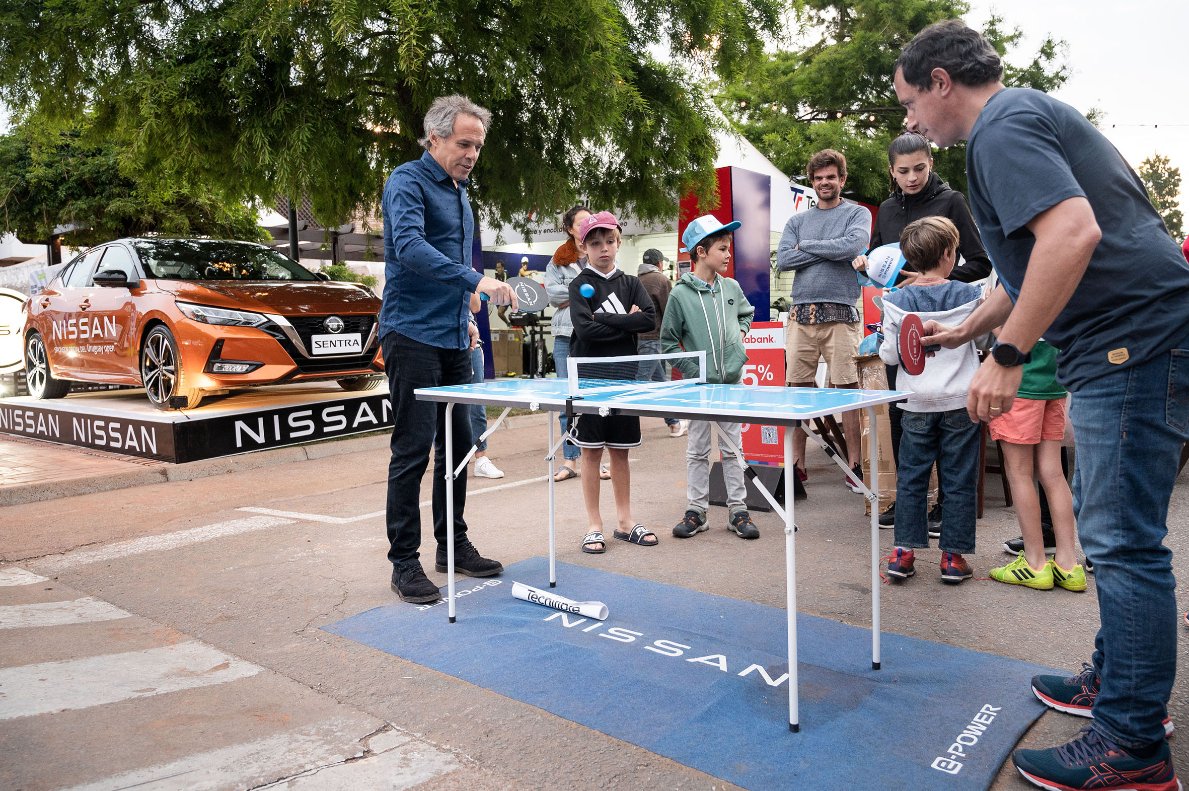 Nissan redobló su compromiso con el deporte siendo sponsor del Uruguay Open 2022