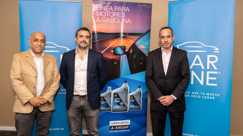 Car One firma alianza estratégica con Lubricantes ANCAP