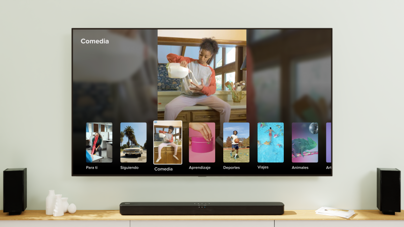 Los televisores Samsung en Uruguay ahora ofrecen acceso a la aplicación TikTok