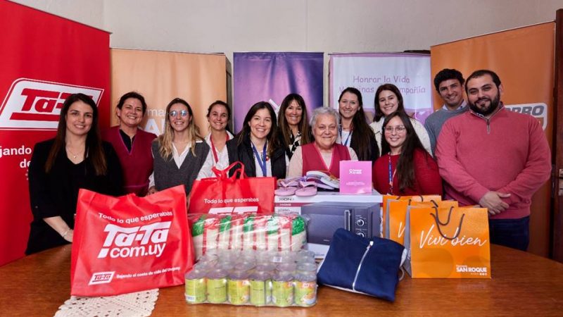 Grupo TATA colaboro con la Fundación Honrar la vida en el marco del Dia Internacional de la lucha contra el cáncer de mama