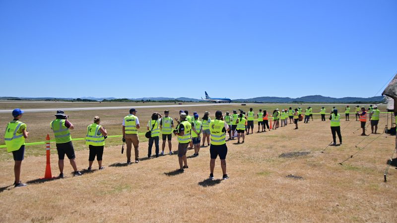 Aeropuerto de Punta del Este recibió su primer Spotter Day para aficionados a la fotografía y la aviación