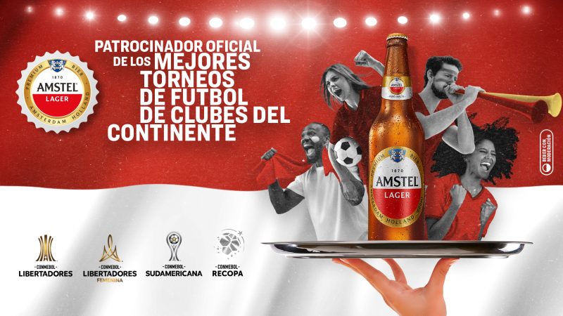 Amstel da la bienvenida al nuevo acuerdo con la CONMEBOL Libertadores Femenina y amplía su acuerdo con la CONMEBOL para promover la inclusión en el fútbol de toda Sudamérica hasta 2026