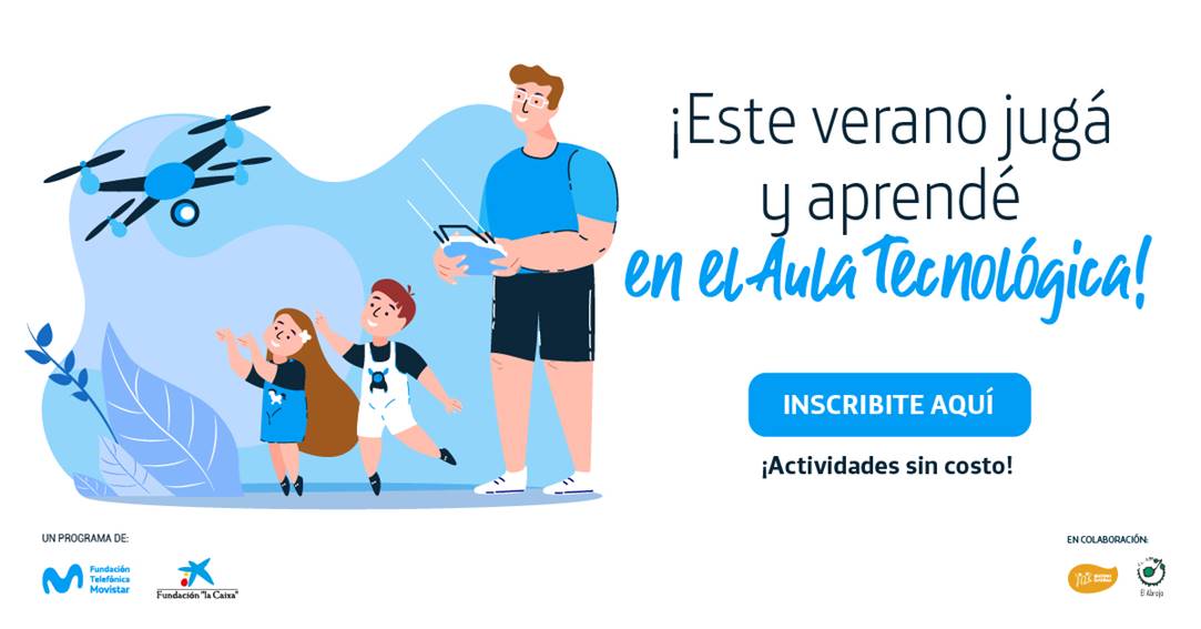 ¡Fundación Telefónica Movistar está abierta por Vacaciones!
