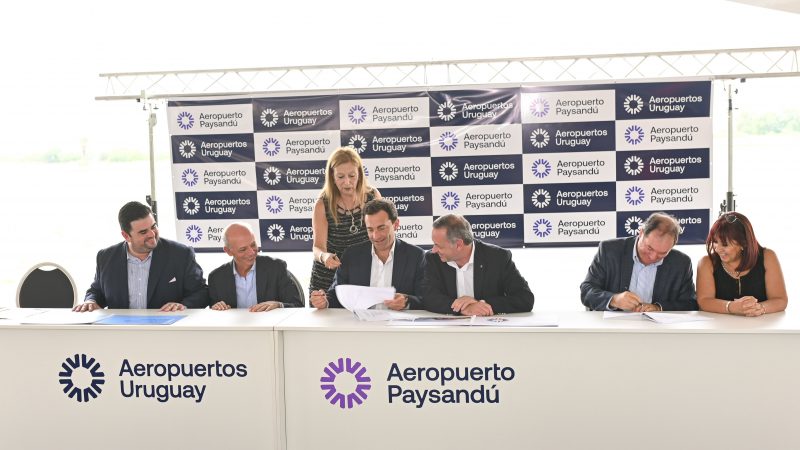 Aeropuerto de Paysandú pasó a formar parte de Aeropuertos Uruguay