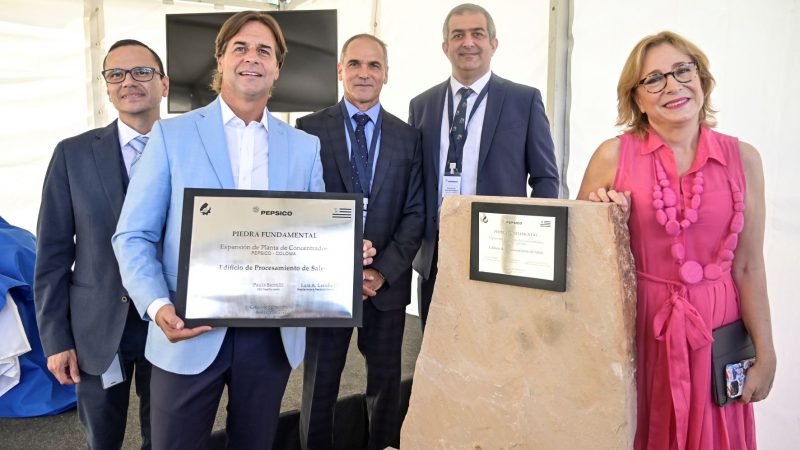 PepsiCo inauguró las obras de su millonaria inversión en su planta de Uruguay