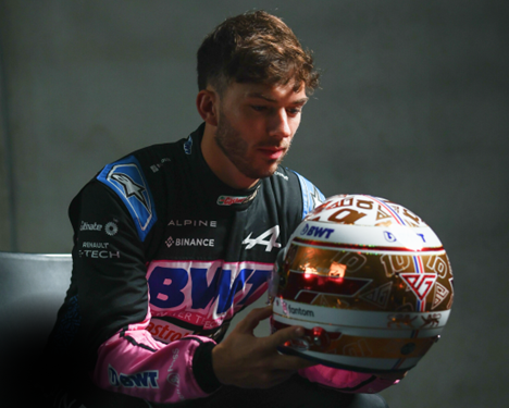 Binance anuncia un concurso de diseño de cascos en colaboración con el piloto de Alpine F1 Pierre Gasly