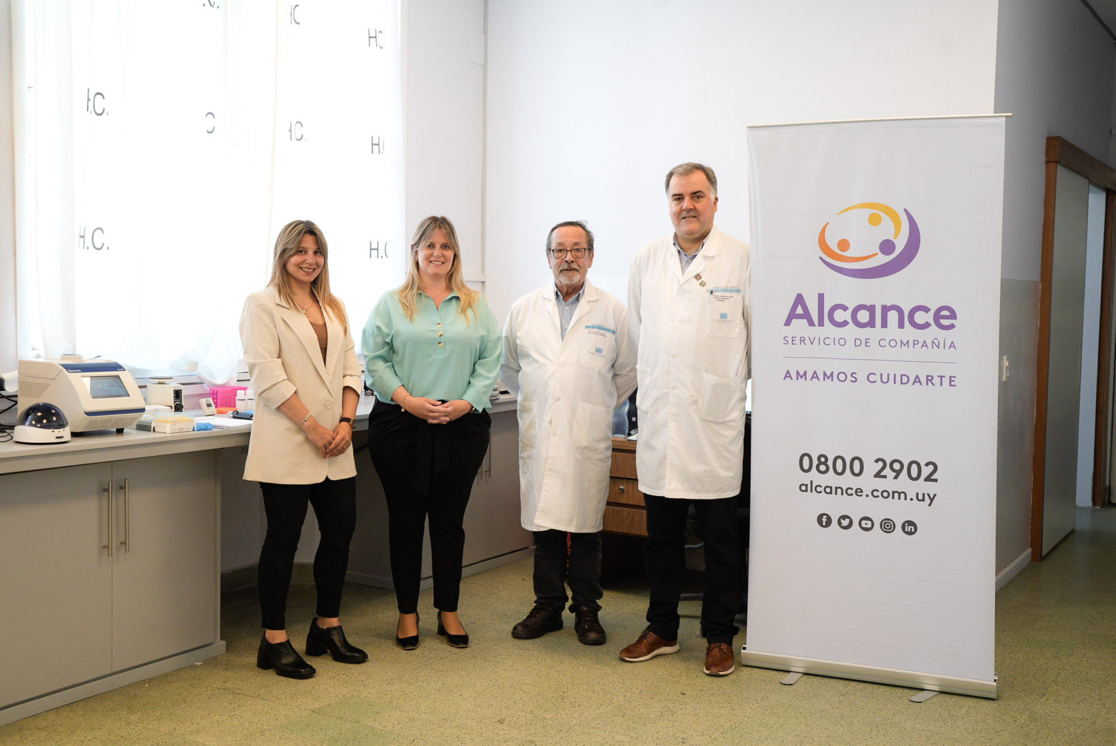 Alcance donó equipamiento al Hospital de Clínicas para potenciar la investigación contra el cáncer