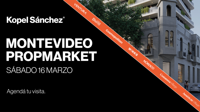 Kopel Sánchez presenta PropMarket 2024, para dar a conocer las ventajas de comprar un apartamento en Montevideo