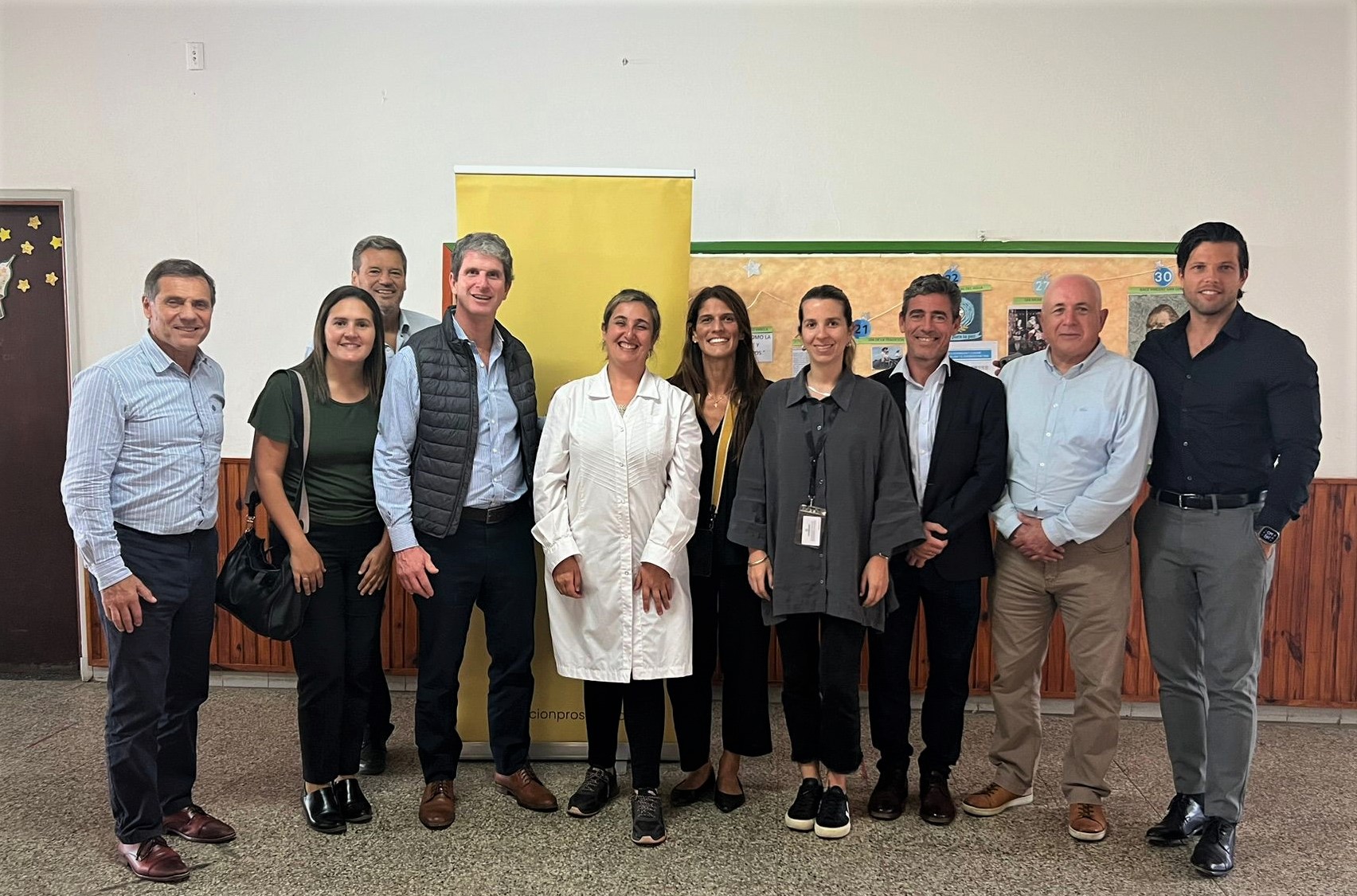 Fundación Prosegur incorporó a la escuela N°13 de Canelones a su programa Piecitos Colorados