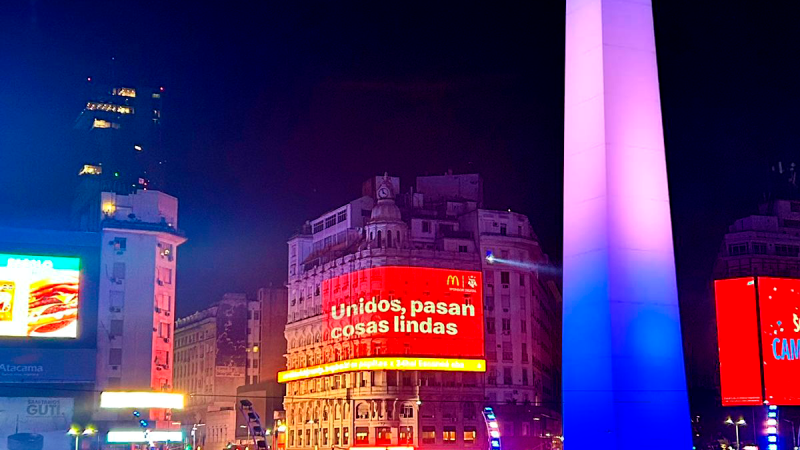 COPA AMÉRICA: MCDONALD’S FESTEJÓ JUNTO A LA SELECCIÓN ARGENTINA EN EL OBELISCO CON UNA ACCIÓN DESARROLLADA INTEGRALMENTE POR LATCOM