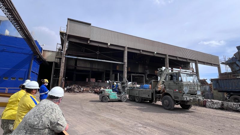 Gerdau Uruguay destruyó más de 3.365 kilos de armas