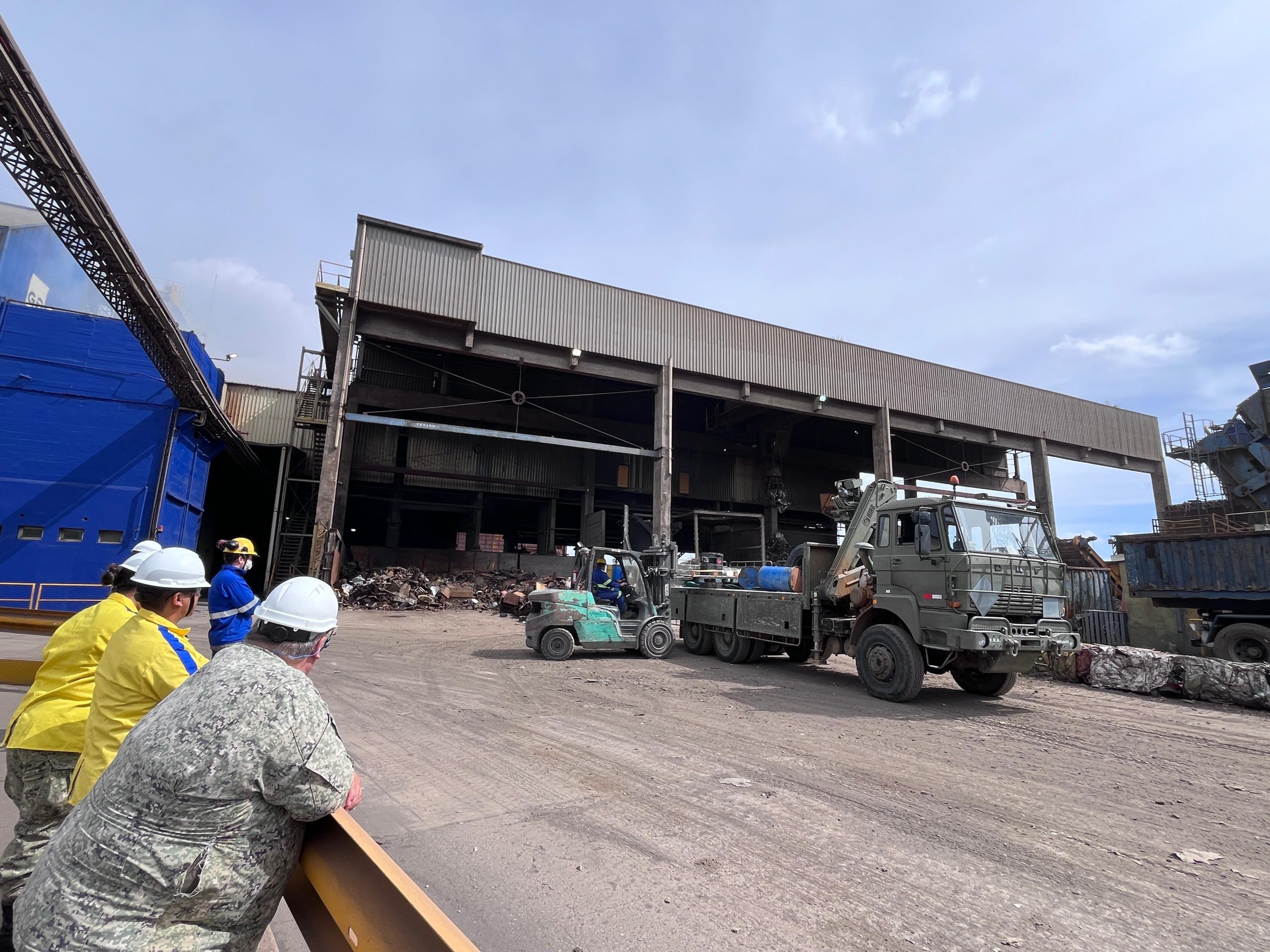 Gerdau Uruguay destruyó más de 3.365 kilos de armas