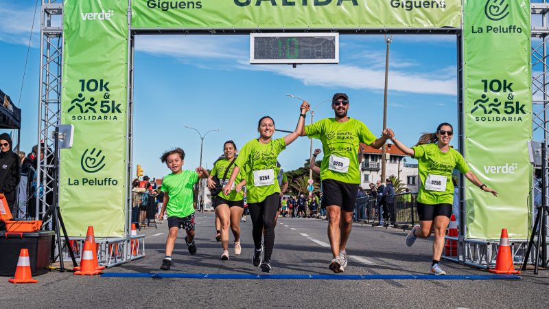 2.100 personas corrieron por la vida en la 4ª edición de la Carrera Solidaria de la Fundación Peluffo Giguens