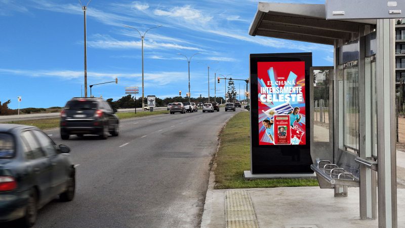Neestlé Uruguay y global vía púbica marcan un hito en programmatic ooh con una estrategia construida desde la audiencia