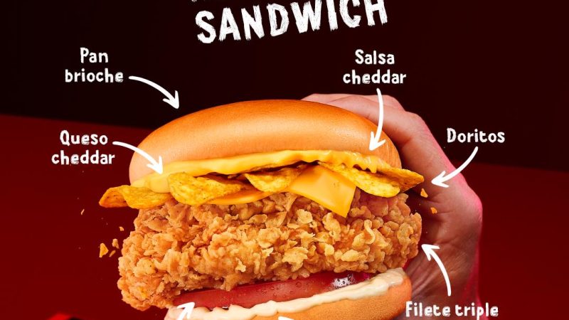 KFC y Doritos se unen para traerte una combinación inesperada