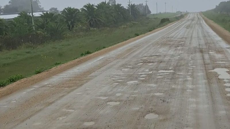 El estado de una ruta nacional que tiene en jaque a productores, vecinos de varias localidades y turistas