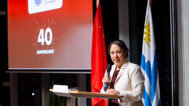 La Cámara de Comercio Uruguay–China celebró sus 40 años y destacó el fortalecimiento del vínculo bilateral