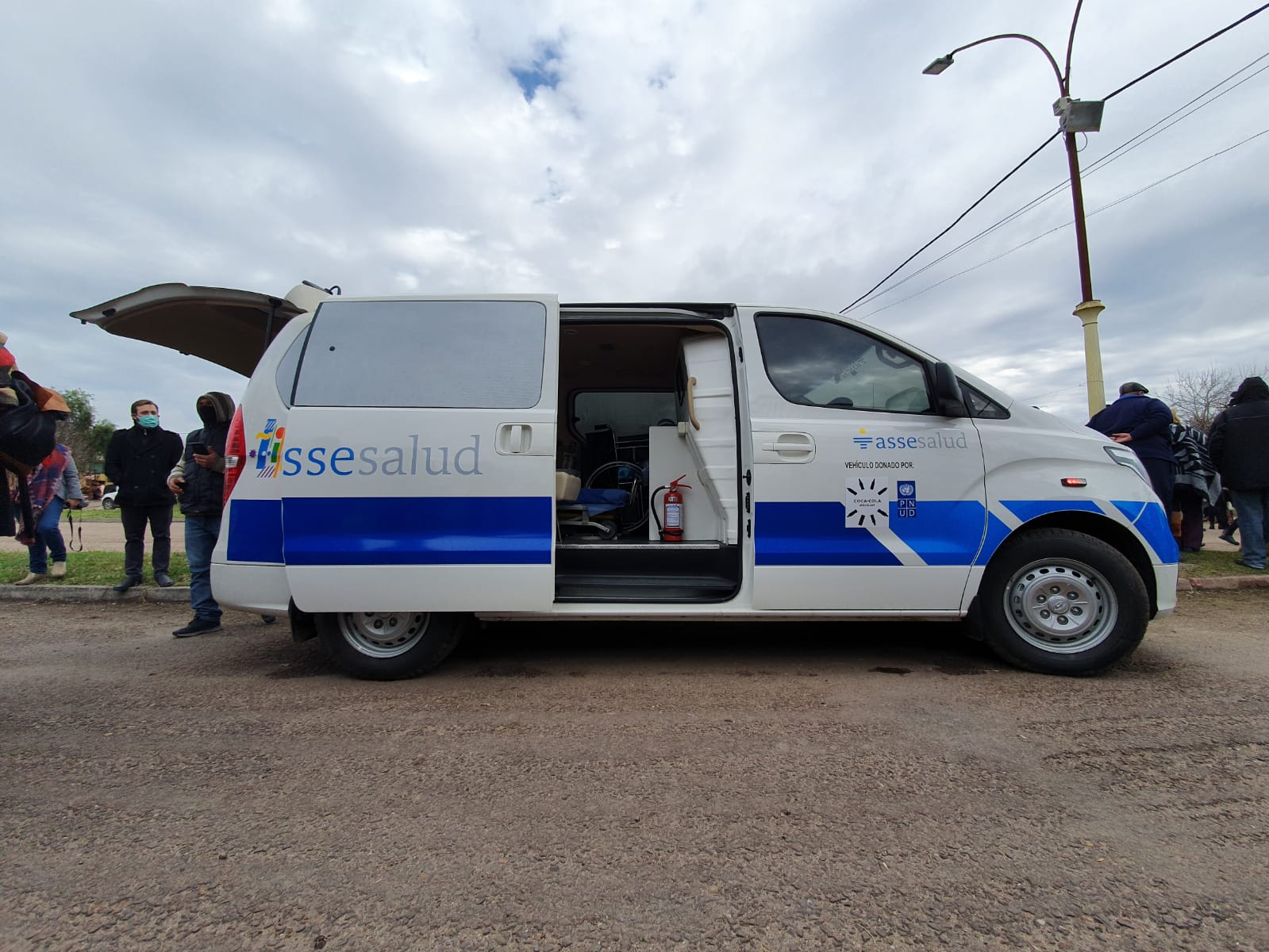 ASSE recibió ambulancia donada por Coca-Cola Uruguay y el PNUD para Policlínica de Paysandú