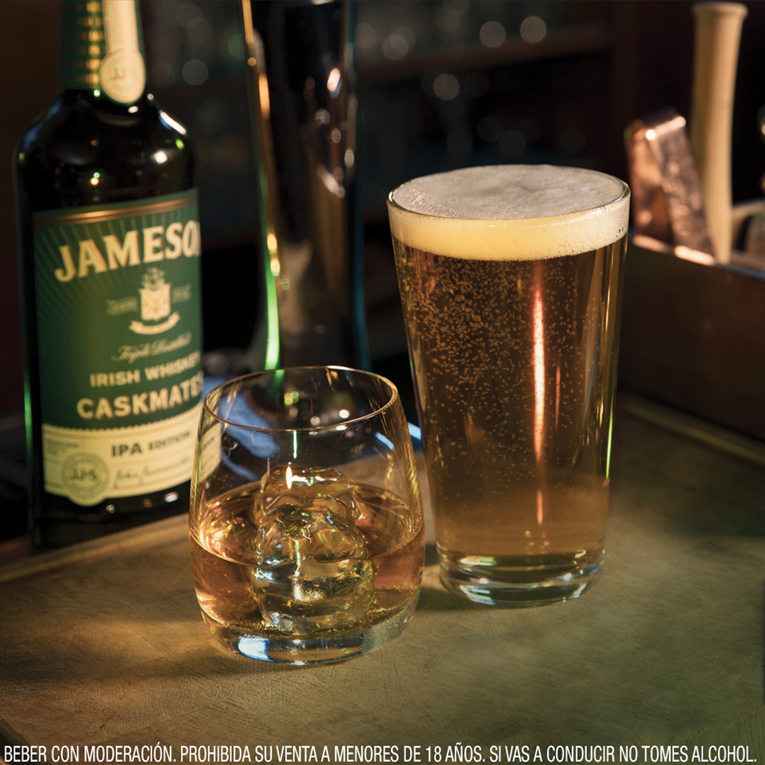Jameson se suma al Día Internacional de la Cerveza y propone un maridaje perfecto: Jameson & Birra