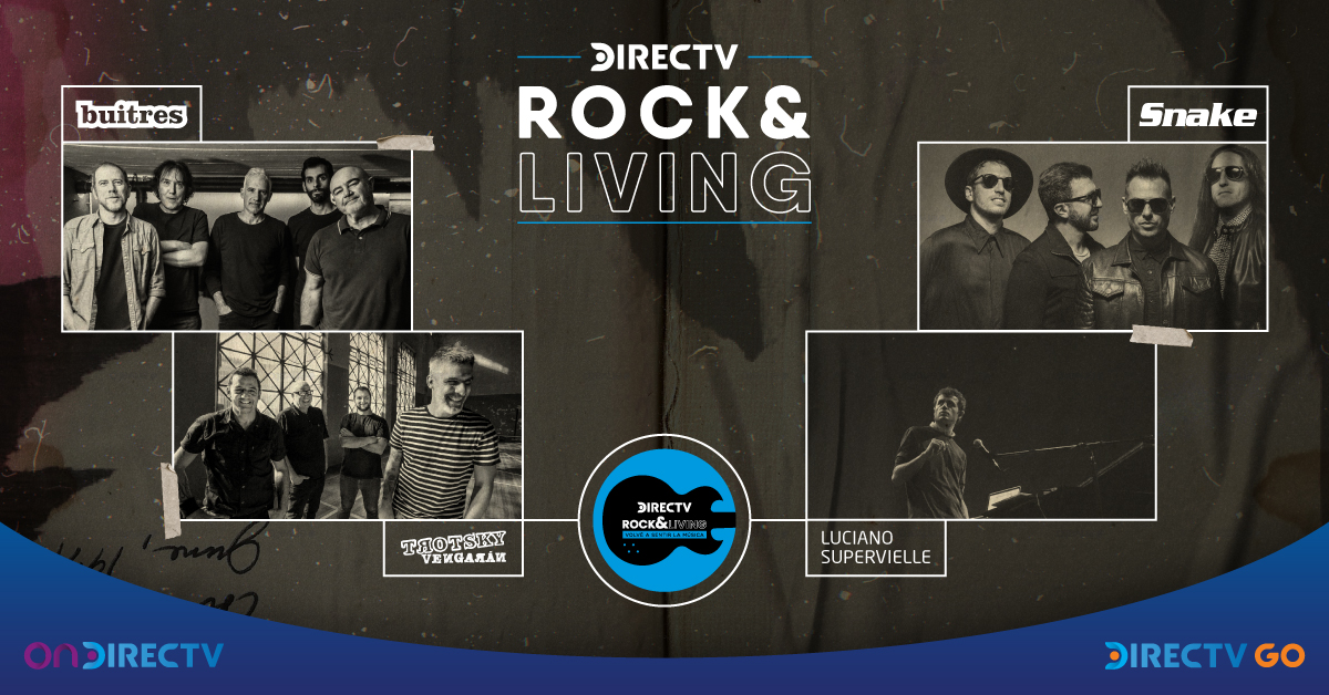 DIRECTV invita a revivir lo mejor del rock nacional con actuaciones de grandes bandas uruguayas