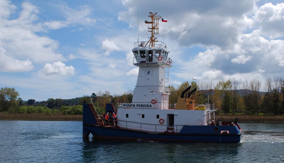 Transfluvial comenzó a realizar el mantenimiento de sus embarcaciones en Uruguay