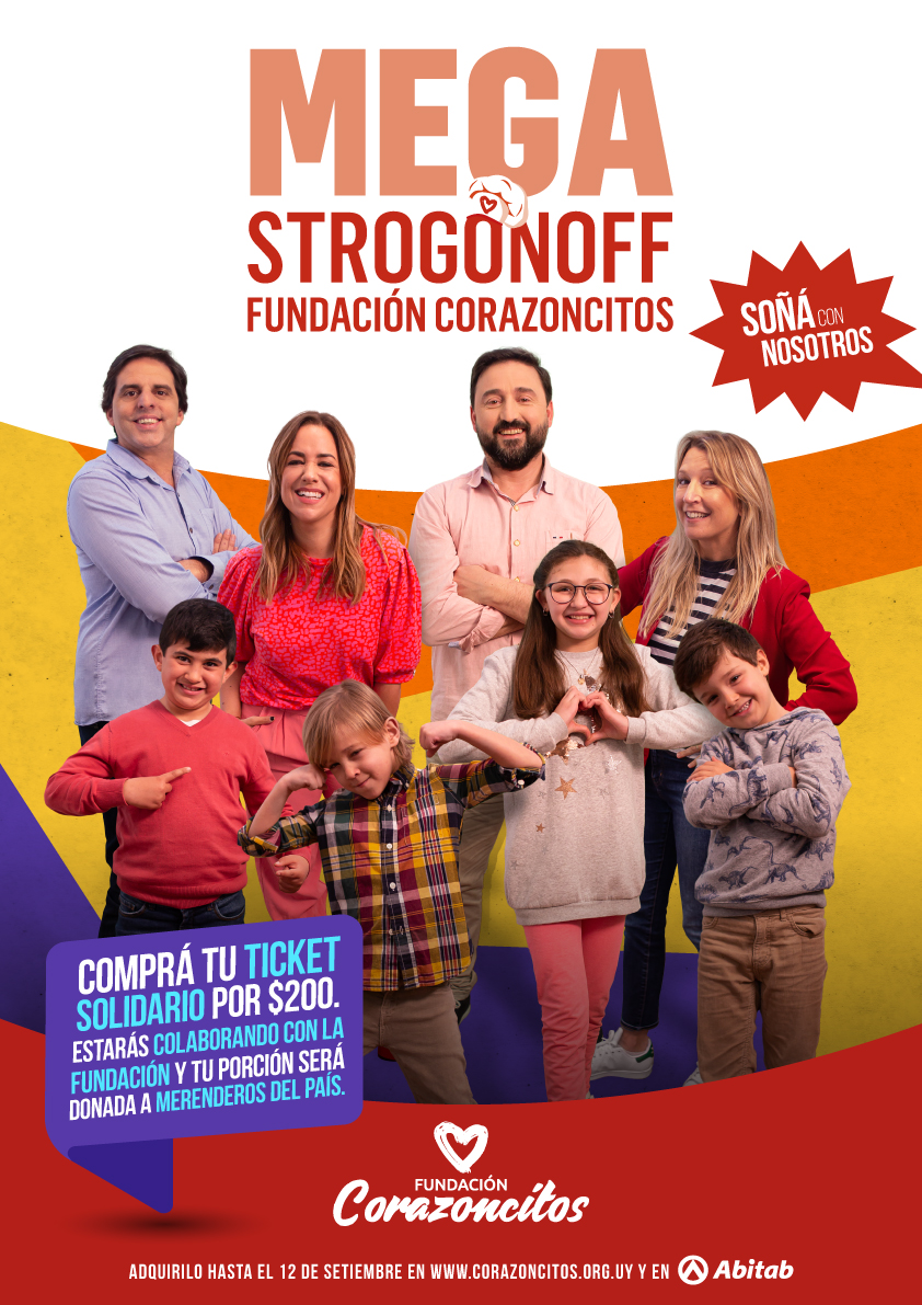 Llega un nueva edición del Mega Strogonoff solidario de la Fundación Corazoncitos
