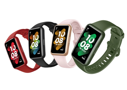 La HUAWEI Band 7 es una de las mejores pulseras inteligentes para corredores y usuarios que quieren entrenar de manera eficiente y moderna