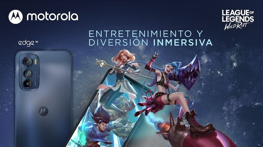 Motorola se une a Riot Games para seguir impulsando la industria móvil con Wild Rift