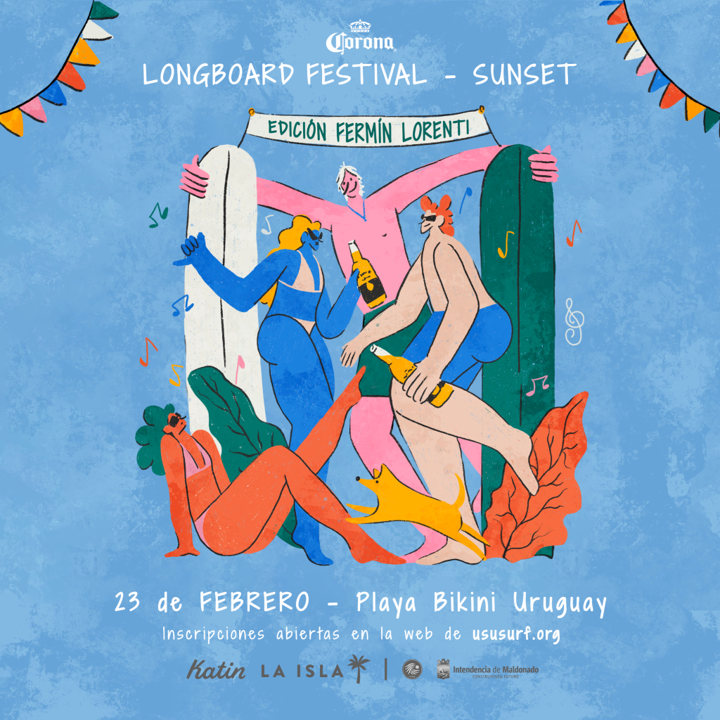 Corona Longboard Festival lanza su segunda edición en Manantiales