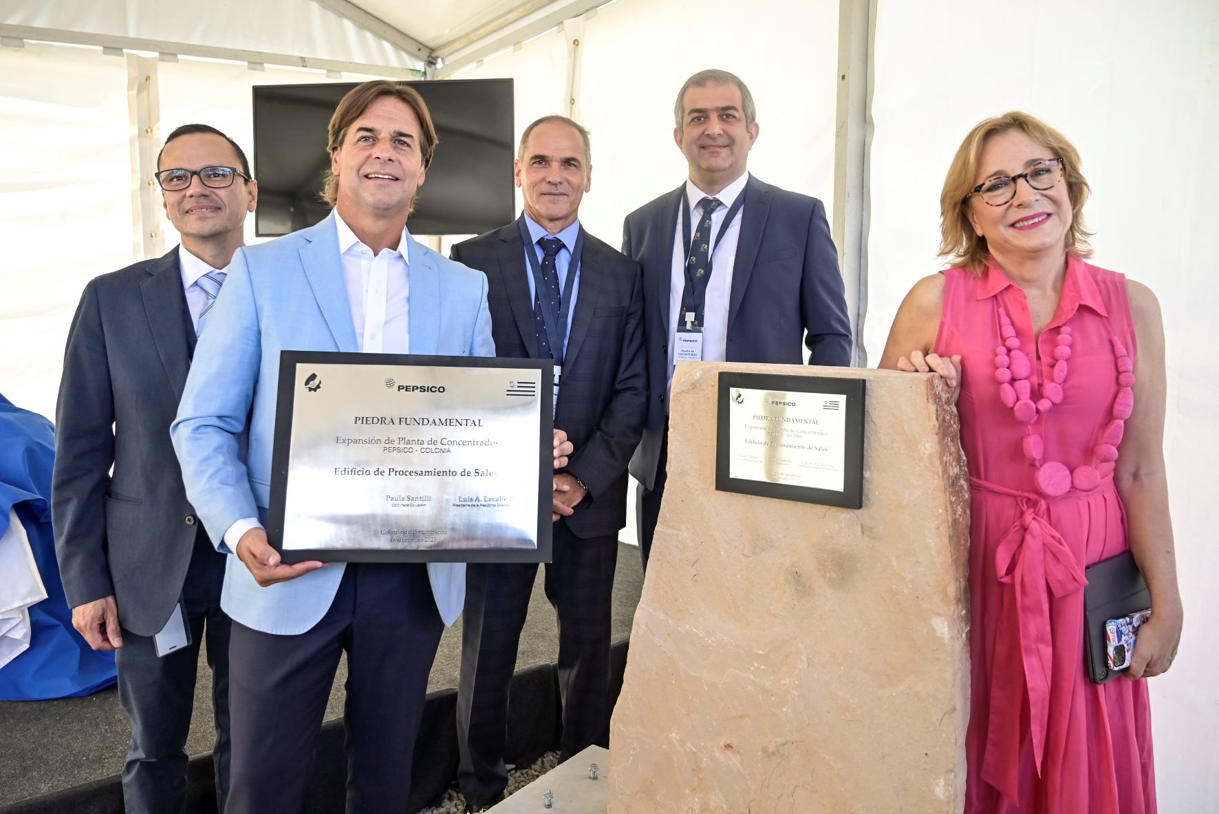 PepsiCo inauguró las obras de su millonaria inversión en su planta de Uruguay