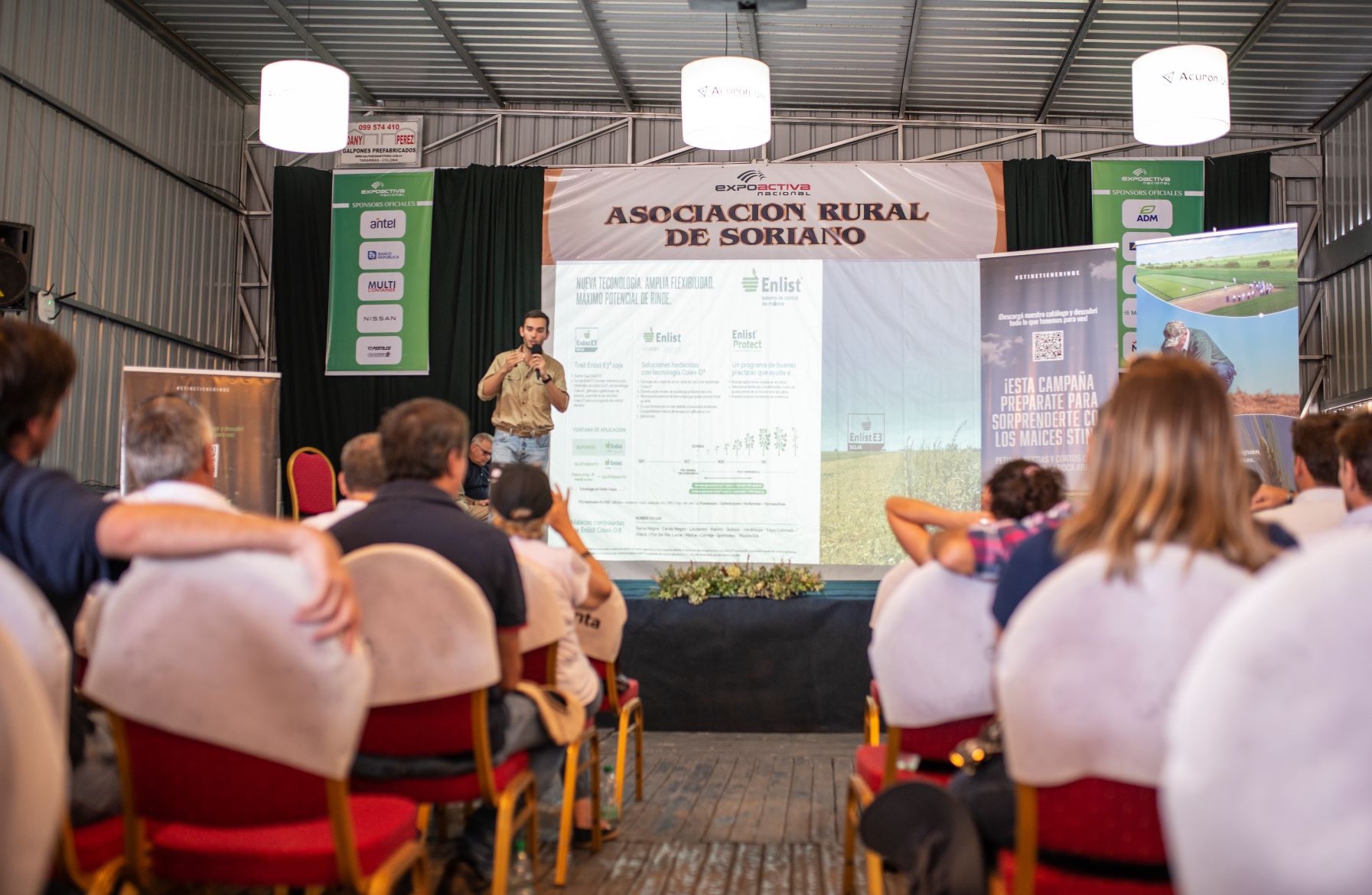 ADP-Agronegocios del Plata y Stine compartieron en la Expoactiva su mirada sobre la innovación al servicio de la producción